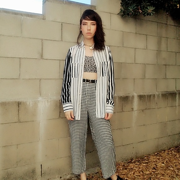 *SOLD* American apparel viscose button down - Picture 2 of 7